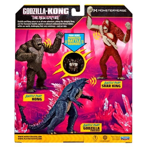 Godzilla x Kong: The New Empire Movie Deluxe Titan 7-Inch Action Figure Case of 4