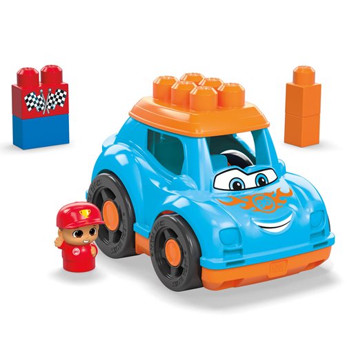 Mega Bloks Lil Vehicles Ricky Race Car