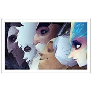 Rise of the Guardians Character Profiles Lineup Art Print