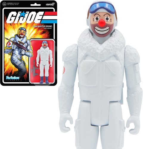 G.I. Joe Gamemaster Toy Soldier 3 3/4-Inch ReAction Figure
