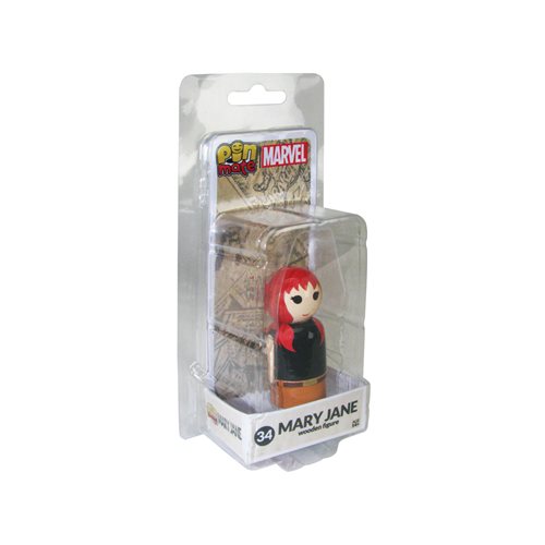 Mary Jane Pin Mate Wooden Figure