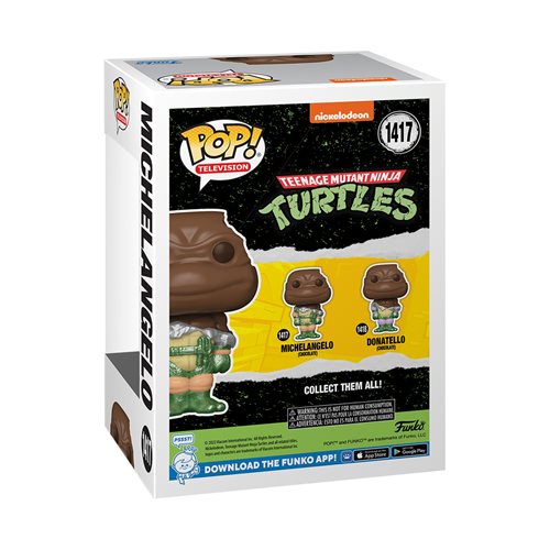 Teenage Mutant Ninja Turtles Michelangelo Easter Chocolate Deco Funko Pop! Vinyl Figure