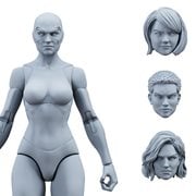 Epic H.A.C.K.S Blanks Shady Gray Female 1:12 Scale Action Figure