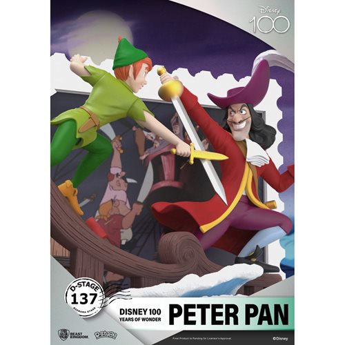 Disney 100 Years of Wonder Peter Pan DS-137 Peter Pan D-Stage Statue