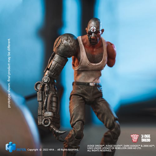 Judge Dredd Mean Machine Angel 1:18 Scale Exquisite Mini Action Figure - Previews Exclusive