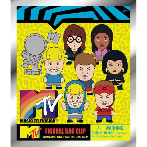 MTV Shows 3D Foam Bag Clip Display Case of 24