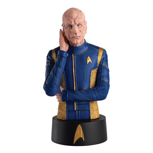 Star Trek Bust Collection Commander Saru Bust with Collector Magazine
