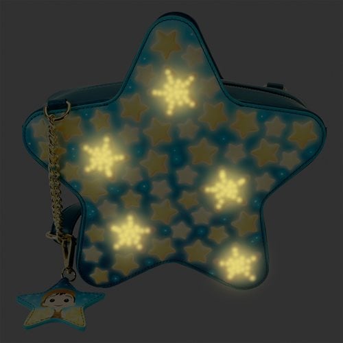 La Luna Glow Star Crossbody Bag with Charm