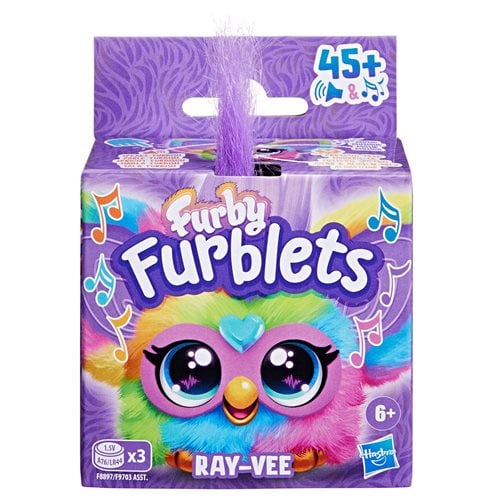 Furby Furblets Plush Wave 1 Revision 1 Set of 6