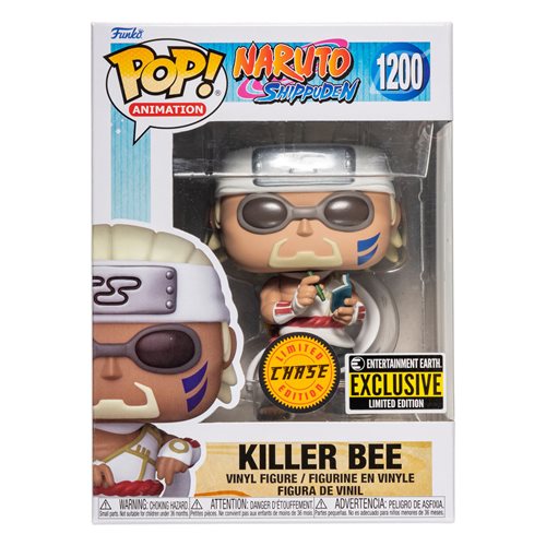 Naruto Killer Bee Funko Pop! Vinyl Figure #1200 - Entertainment Earth Exclusive