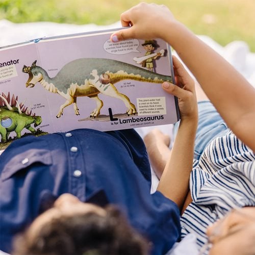 Poke-a-Dot: Dinosaurs A to Z Board Book