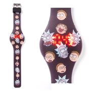 Rick and Morty Expressions LED Watch