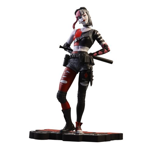 Harley Quinn Red, White, and Black by Simone Di Meo Resin 1:10 Scale Statue