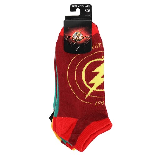 The Flash Movie Ankle Sock 5-Pack