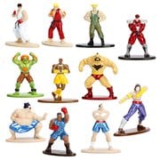 Street Fighter Nano Metalfigs Die-Cast Metal Mini-Figures Case