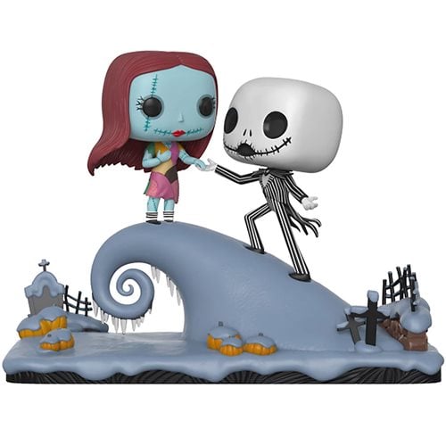 Nightmare Before Christmas Jack and Sally on the Hill Funko Pop! Vinyl Figure Movie Moments #458
