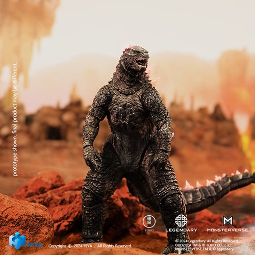 Godzilla x Kong: The New Empire Godzilla Evolved Exquisite Basic Action Figure - Previews Exclusive