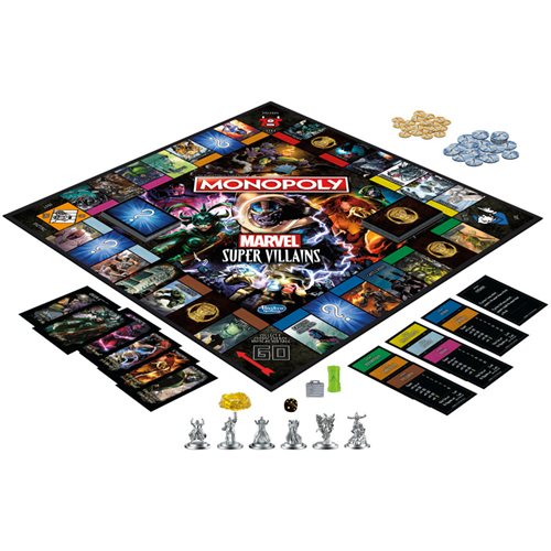Marvel Super Villains Edition Monopoly Board Game