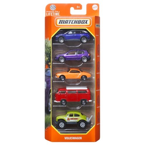 Matchbox Car Collection 5-Pack 2024 Mix 1 Vehicle Case of 12