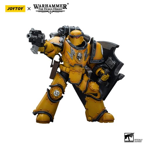 Joy Toy Warhammer 40,000 Imperial Fists Legion MkIII Breacher Squad with Graviton Gun 1:18 Scale Act