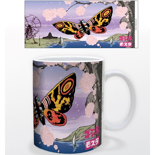 Godzilla Mothra Blossoms 11 oz. Mug
