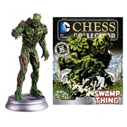DC Superhero Swamp Thing White Pawn Chess Piece with Collector Magazine