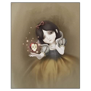 Snow White Canvas Giclee Print