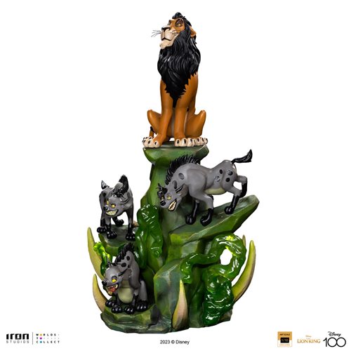 The Lion King Scar Deluxe Art Scale Limited Edition 1:10 Statue
