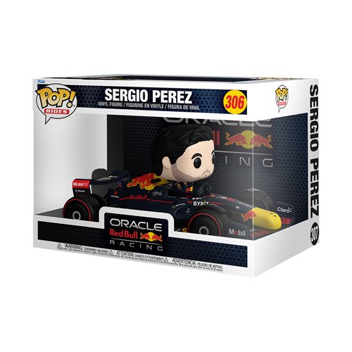 Formula 1 Sergio Perez Super Deluxe Funko Pop! Ride Vinyl Vehicle #306