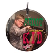 A Christmas Story Shoot Your Eye Out StarFire Prints Hanging Glass Ornament