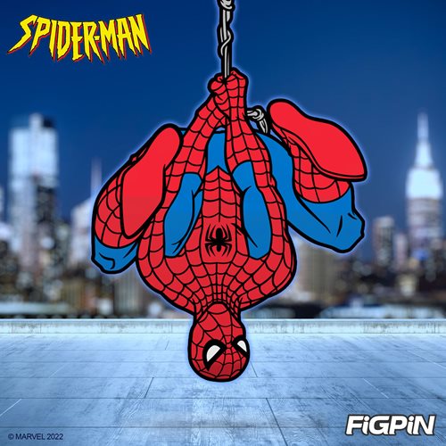 Spider-Man: The Animated Series Spider-Man FiGPiN Classic 3-Inch Enamel Pin