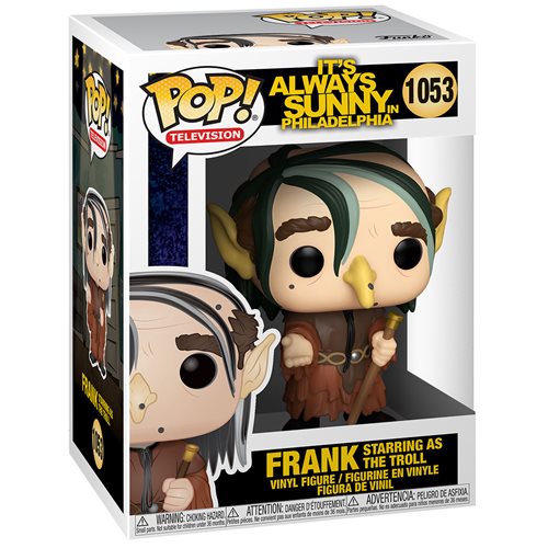 It's Always Sunny in Philadelphia Frank as Troll Pop! Vinyl Figure