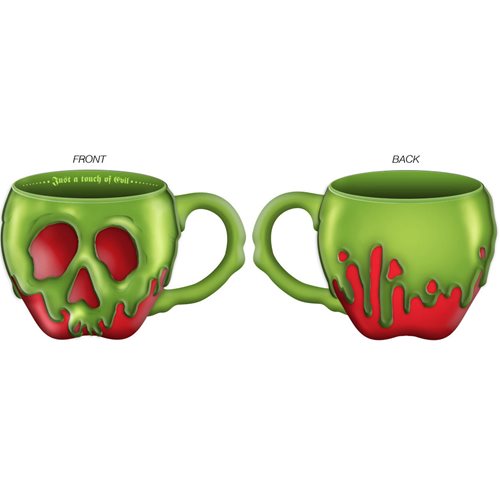Disney Villains Poison Apple 20 oz. Ceramic 3D Sculpted Mug
