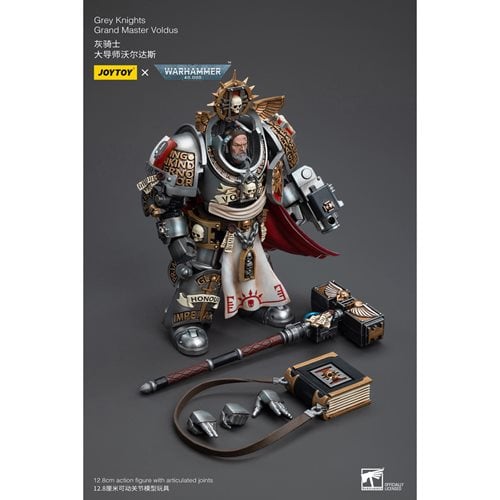 Joy Toy Warhammer 40,000 Grey Knights Grand Master Voldus 1:18 Scale Action Figure