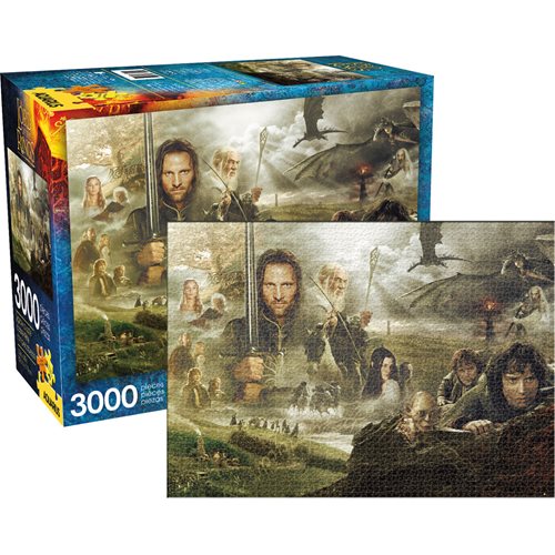 Lord of the Rings Saga 3,000-Piece Puzzle