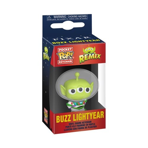 Pixar 25th Anniversary Alien as Buzz Pocket Pop! Key Chain