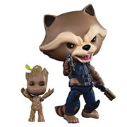 Guardians of the Galaxy Vol.2 Rocket with Baby Groot Egg Attack Action Figure - Previews Exclusive