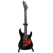 Metallica Kirk Hammet Frankenstein Miniature Guitar Replica