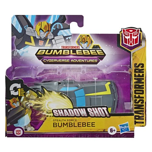 Transformers Cyberverse Action Attackers 1-Step Changer Stealth Force Bumblebee