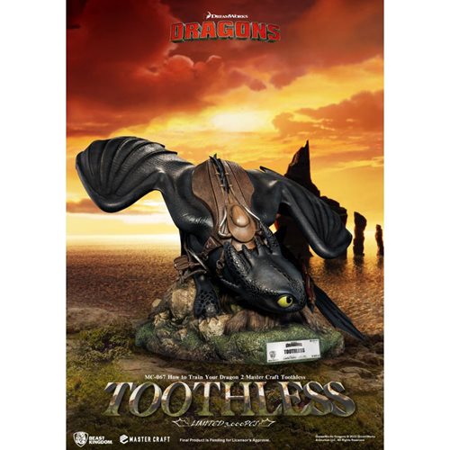 How to Train Your Dragon 3 Toothless MC-067 Master Craft Statue