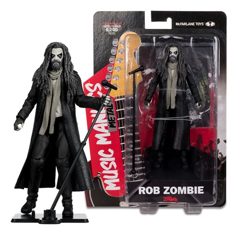 Music Maniacs Wave 2 Metal 6-Inch Scale Action Figure Case of 6