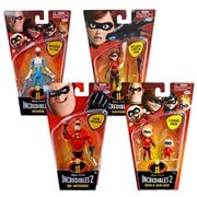 Incredibles 2 Basic Figures 4-Inch Wave 1 Case