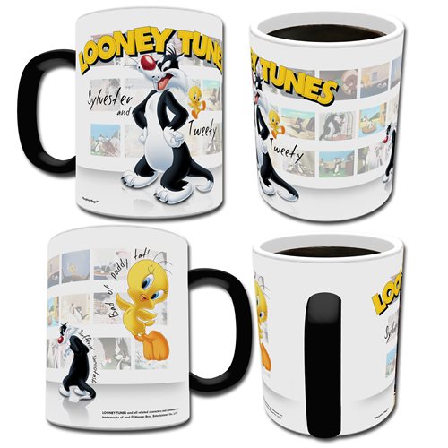 Looney Tunes Sylvester and Tweety Morphing Mug