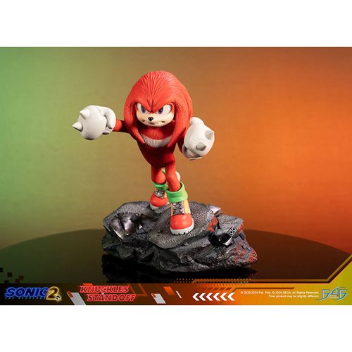 Sonic the Hedgehog 2 Knuckles Standoff Statue