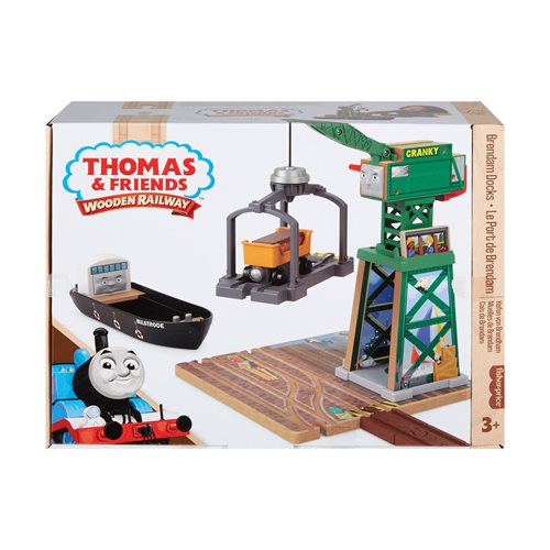 Thomas & Friends Wooden Railway Brendam Docks Playset