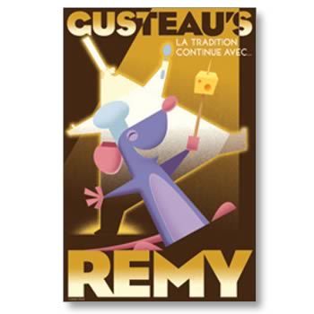 Ratatouille La Tradition Continue Avec Remy Giclee Print