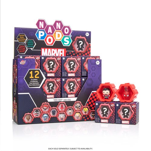 Marvel Nano Pods Wave 1 Blind Box Random 6-Pack