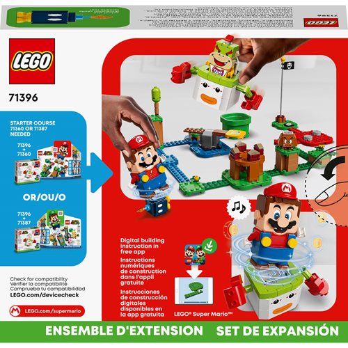 LEGO 71396 Super Mario Bowser Jr.'s Clown Car Expansion Set