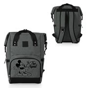 Mickey Mouse Gray On-the-Go Roll-Top Cooler Backpack