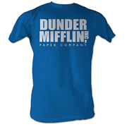 Office Dunder Mifflin Blue T-Shirt